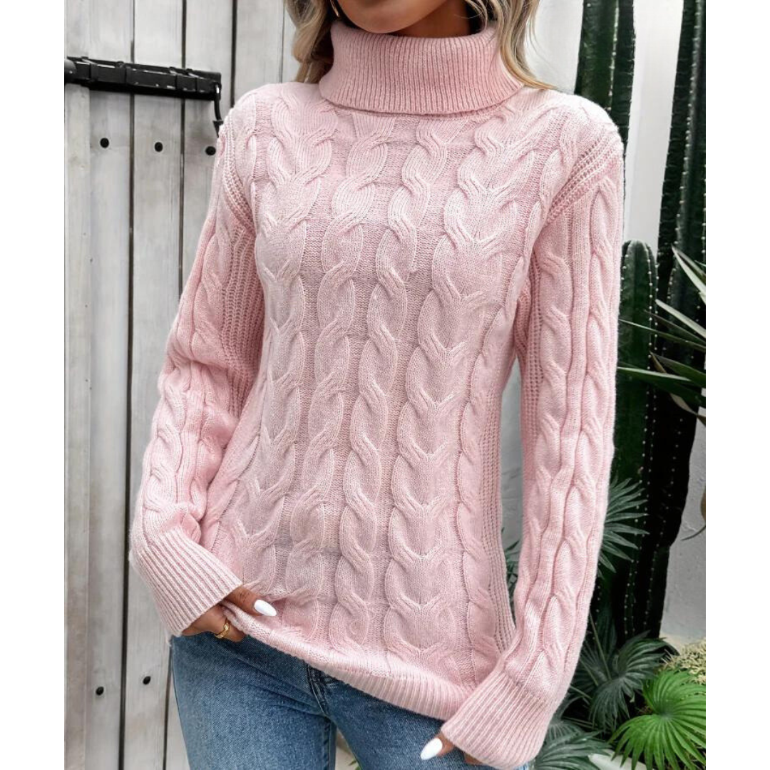 Krohn-e | Klassischer Eleganter Rollkragenpullover