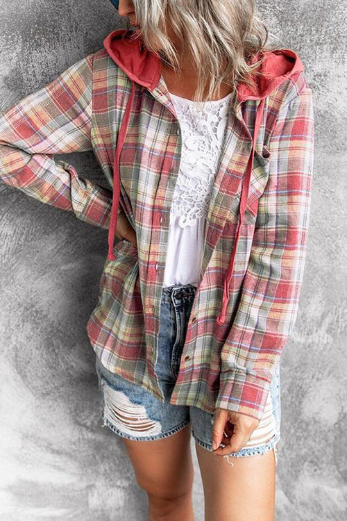 Oversized Gingham Sweatshirt Greta