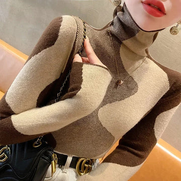 Kira: Eleganter Pullover mit Rollkragen