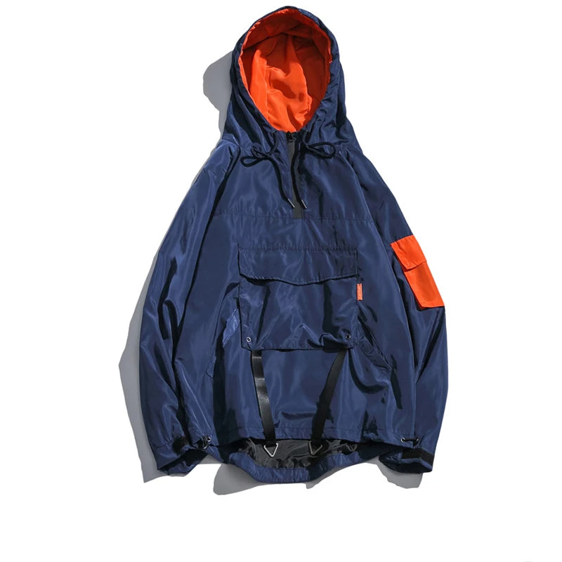 Krohn-e | Explorer Jacke Streetwise Multi Taschen Windbreaker
