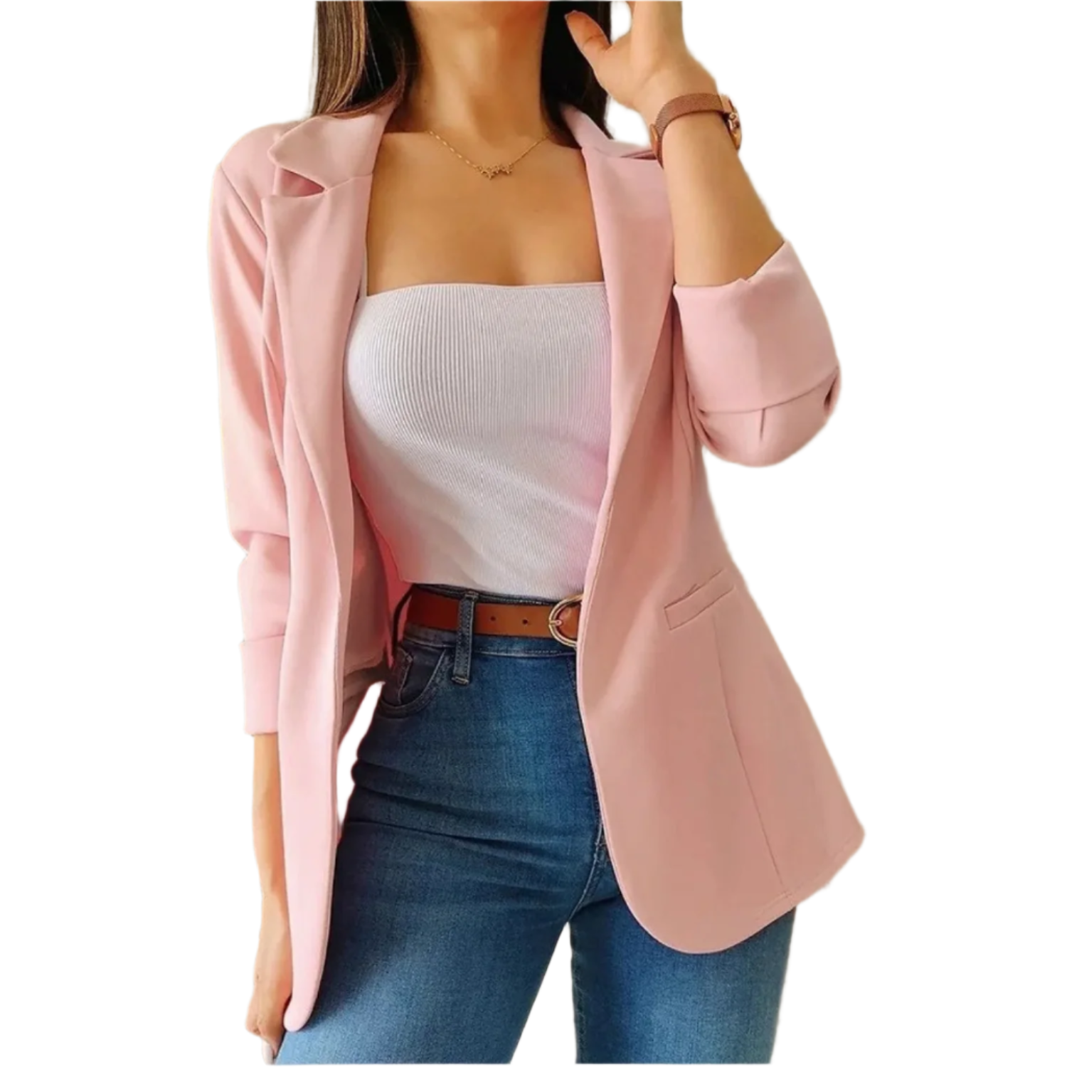 Krohn-e | Taillierter Vintage Damenblazer
