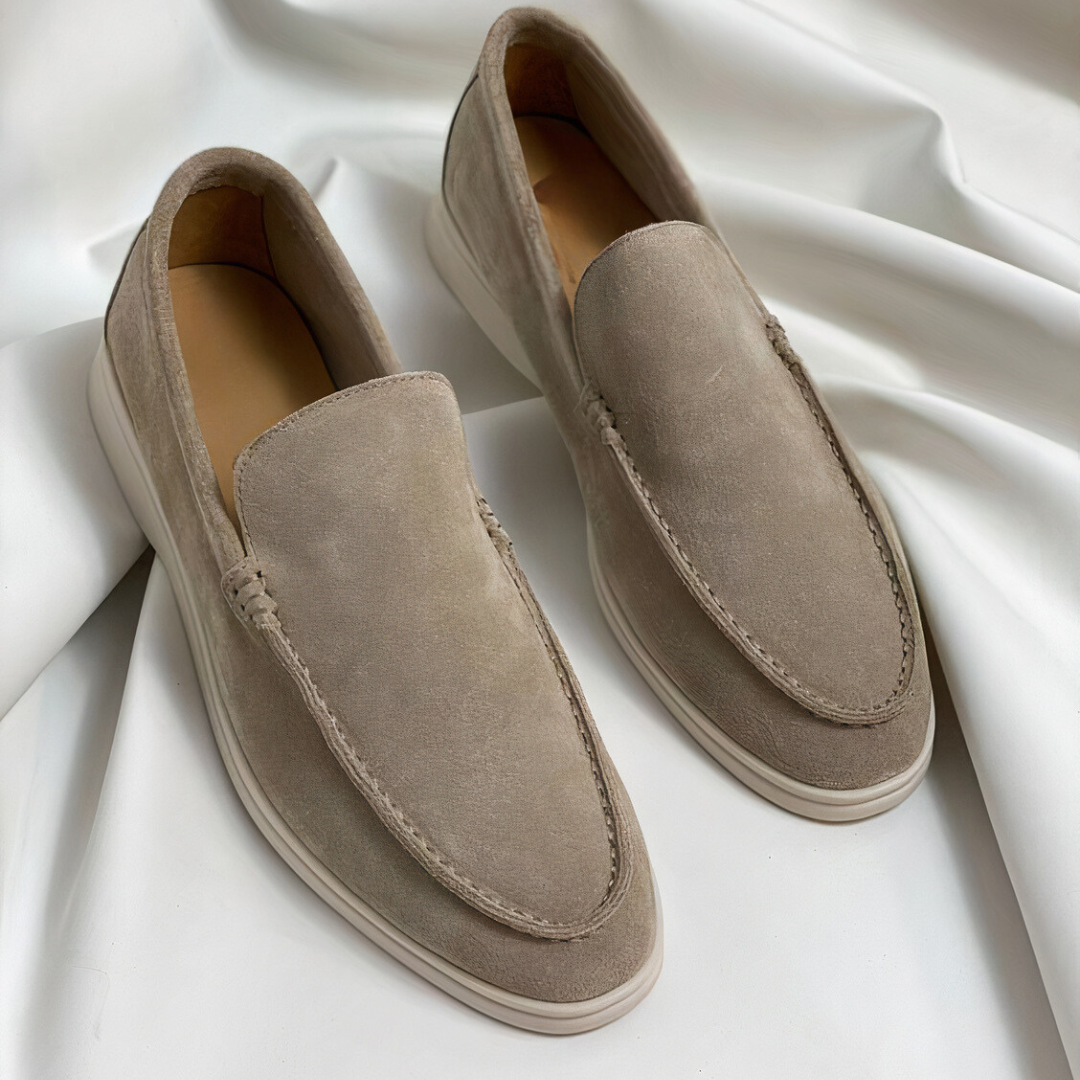 Herren Slipper aus Vintage Leder - Stilbewusst