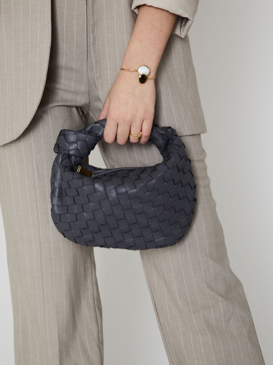 Krohn-e | Stilvolle Damenhandtasche mit Geflochtenem Design - Krohn-e