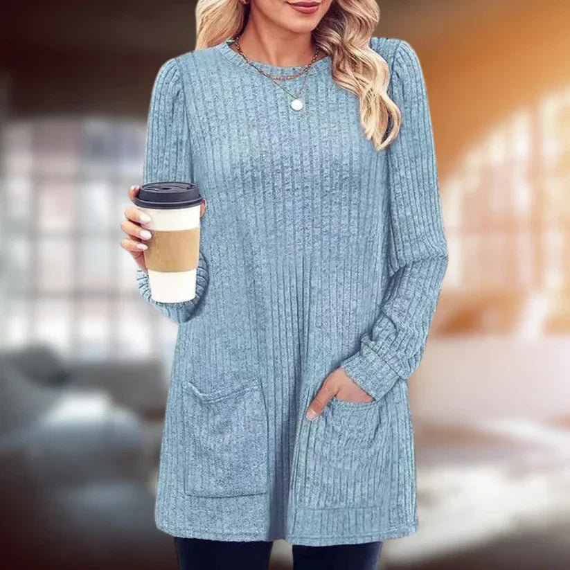 Krohn-e | Eleganter Pullover mit Fronttaschen