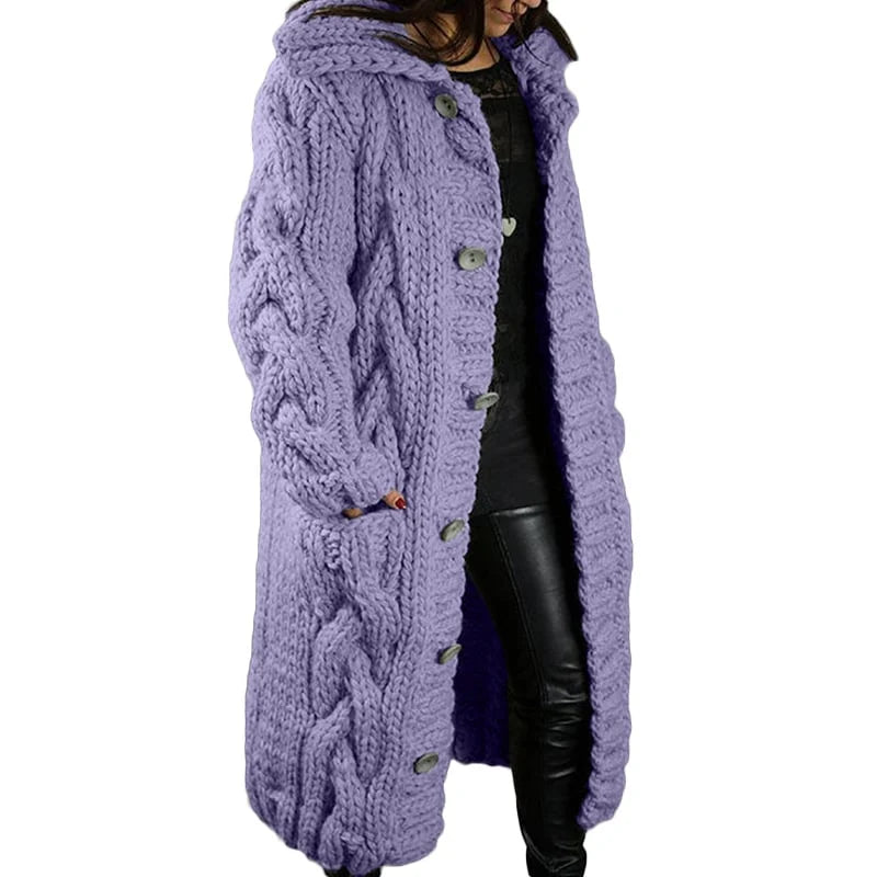 Krohn-e | Dicke und Elegante Strickjacke