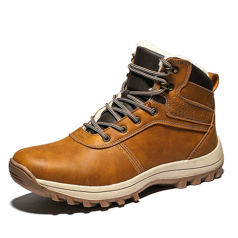 Leon Winterstiefel: Herren-Lederstiefel