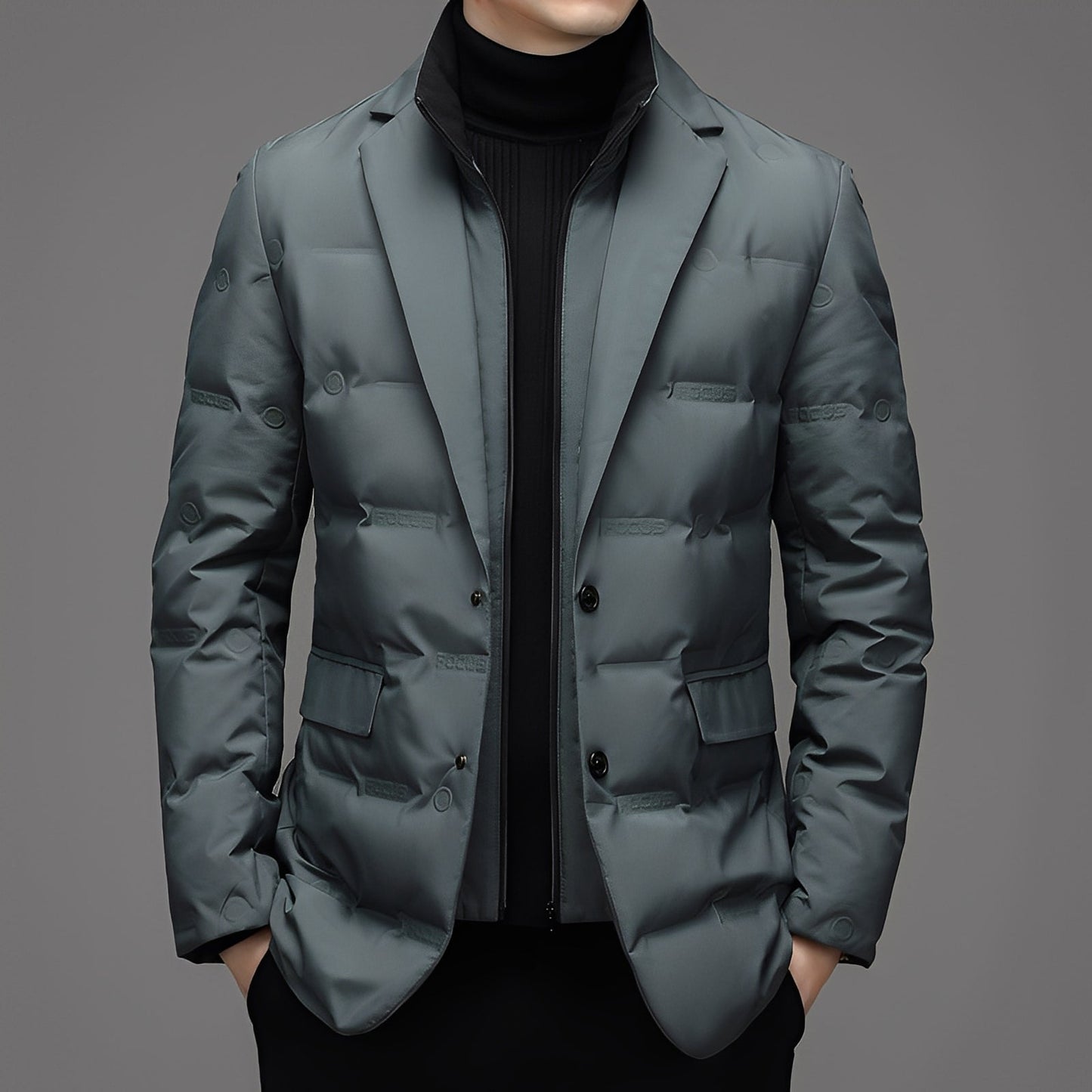 Krohn-e | Lässige, elegante Daunenjacke für Herren
