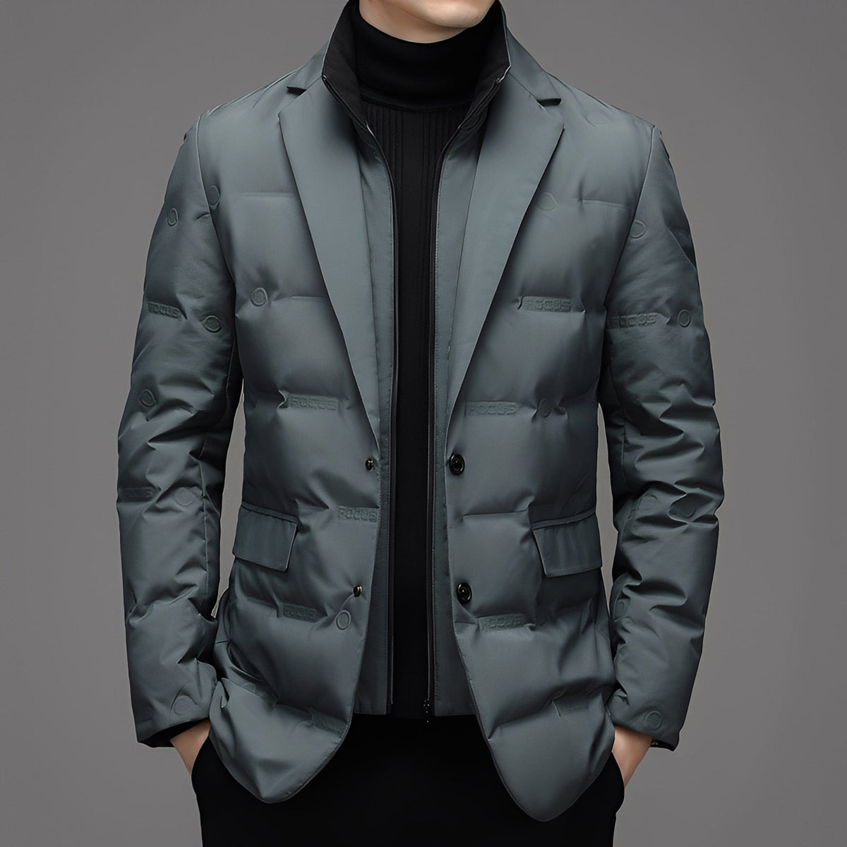 Krohn-e | Lässige, elegante Daunenjacke für Herren