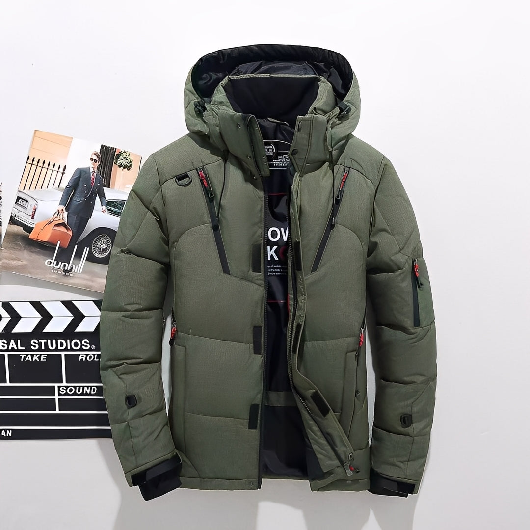 Krohn-e | Moderne, Dicke Winterjacke für Männer