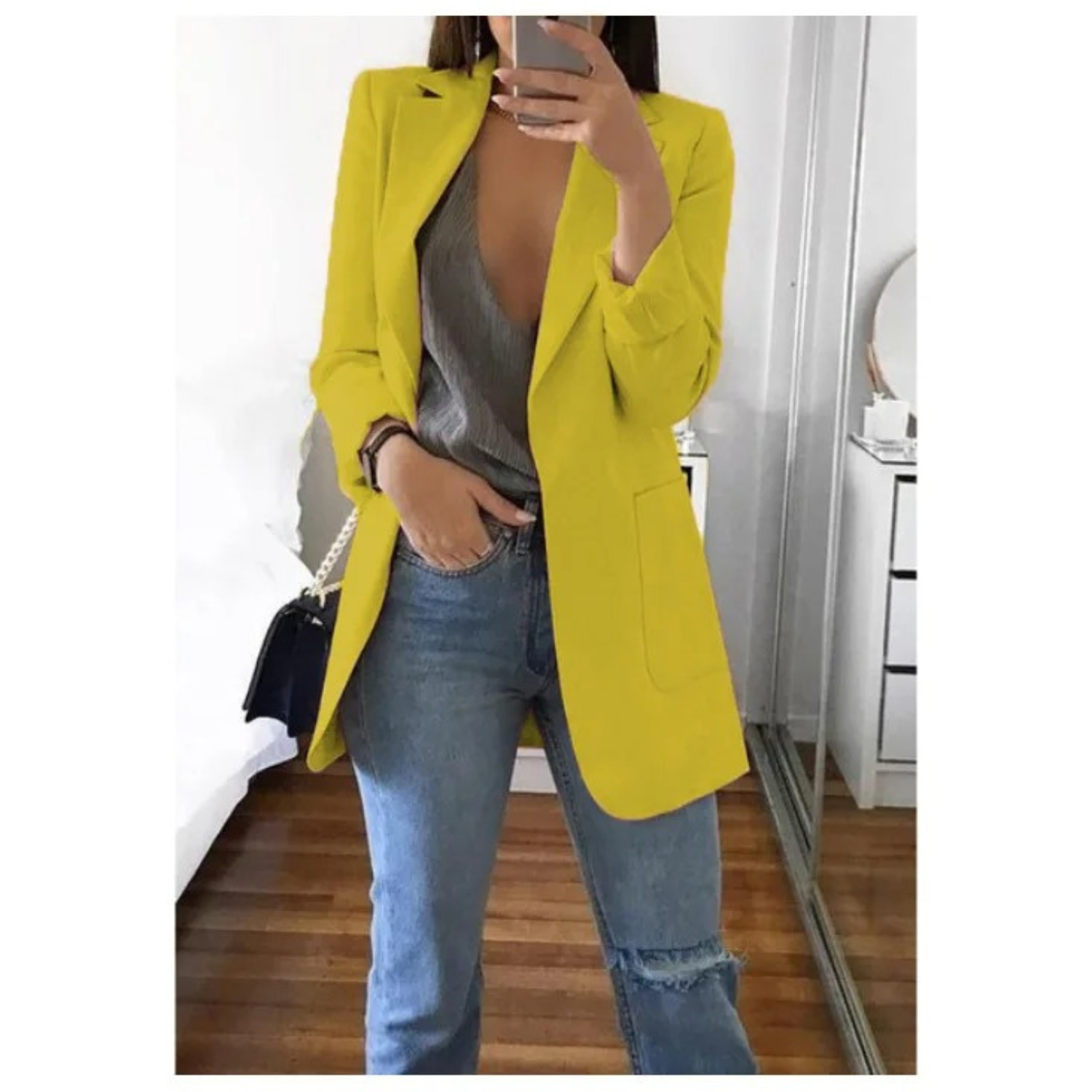 Krohn-e | Blazer für Frauen Khaki Farbe Herbst Moda