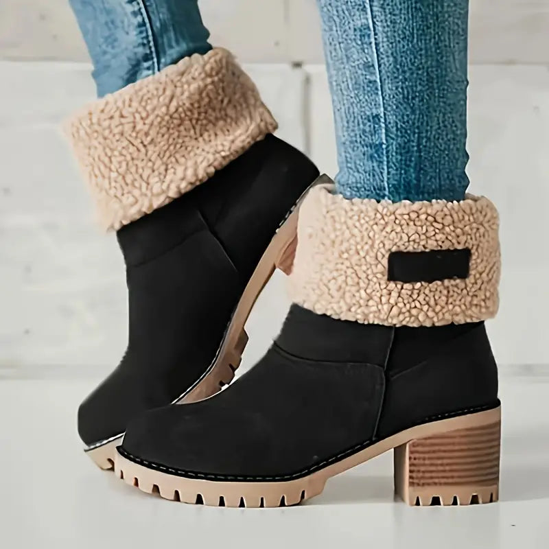 SENA | Winter-Plattform-Stiefeletten mit Plüschfutter