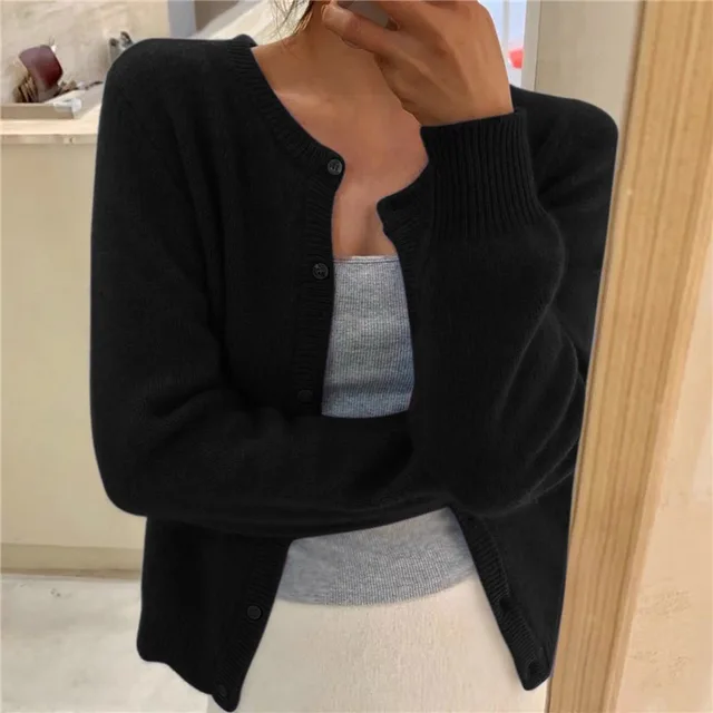 Krohn-e | Weicher Strickcardigan