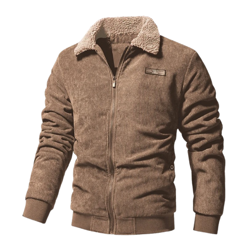 Krohn-e | Warm und vielseitige Fleecejacke für Herren