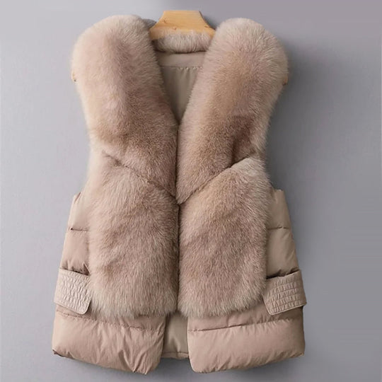 Marie – Kuschelige Schneekönigin Strickweste