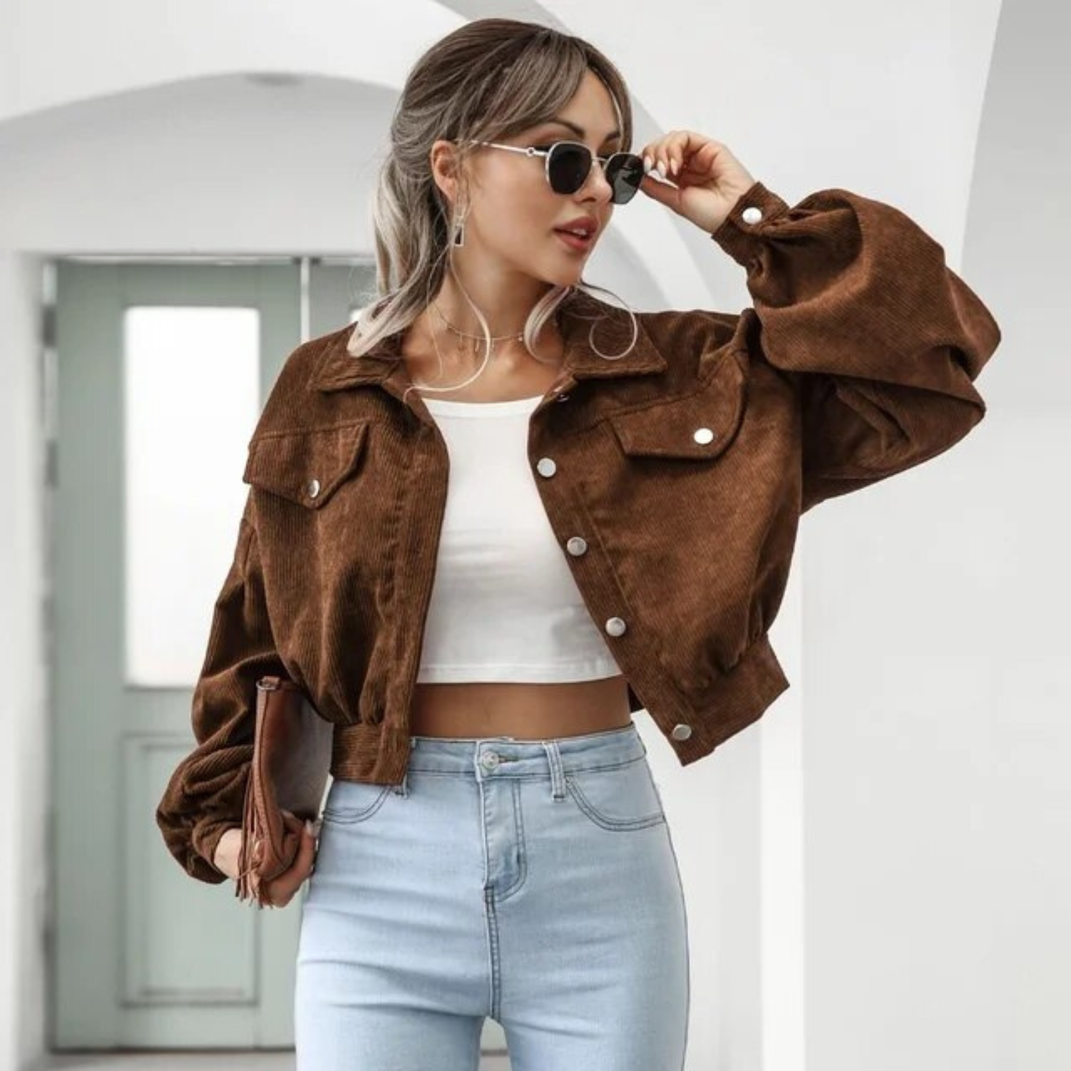 Krohn-e | Kurze Jacke für Frauen