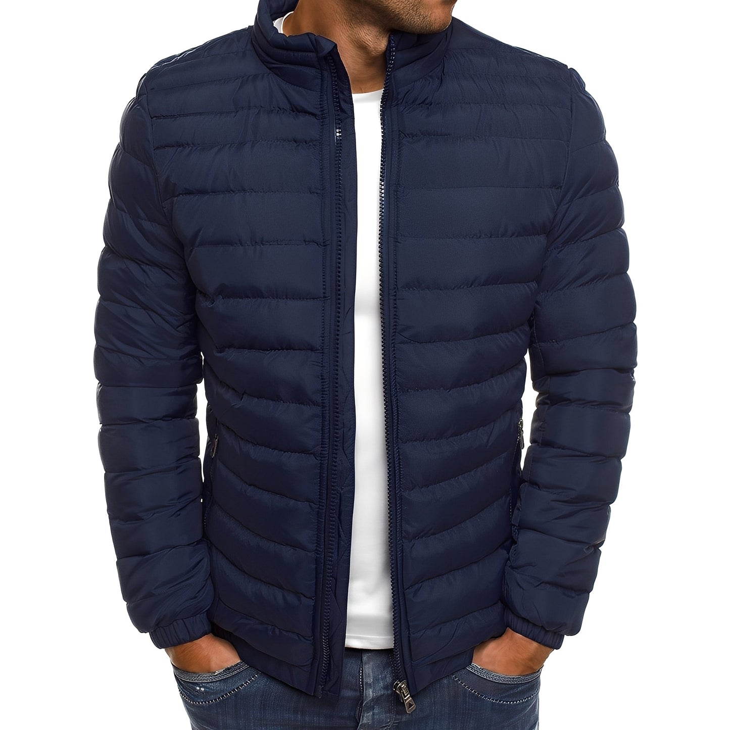 Krohn-e | Lässige, warme Daunenjacke für Männer