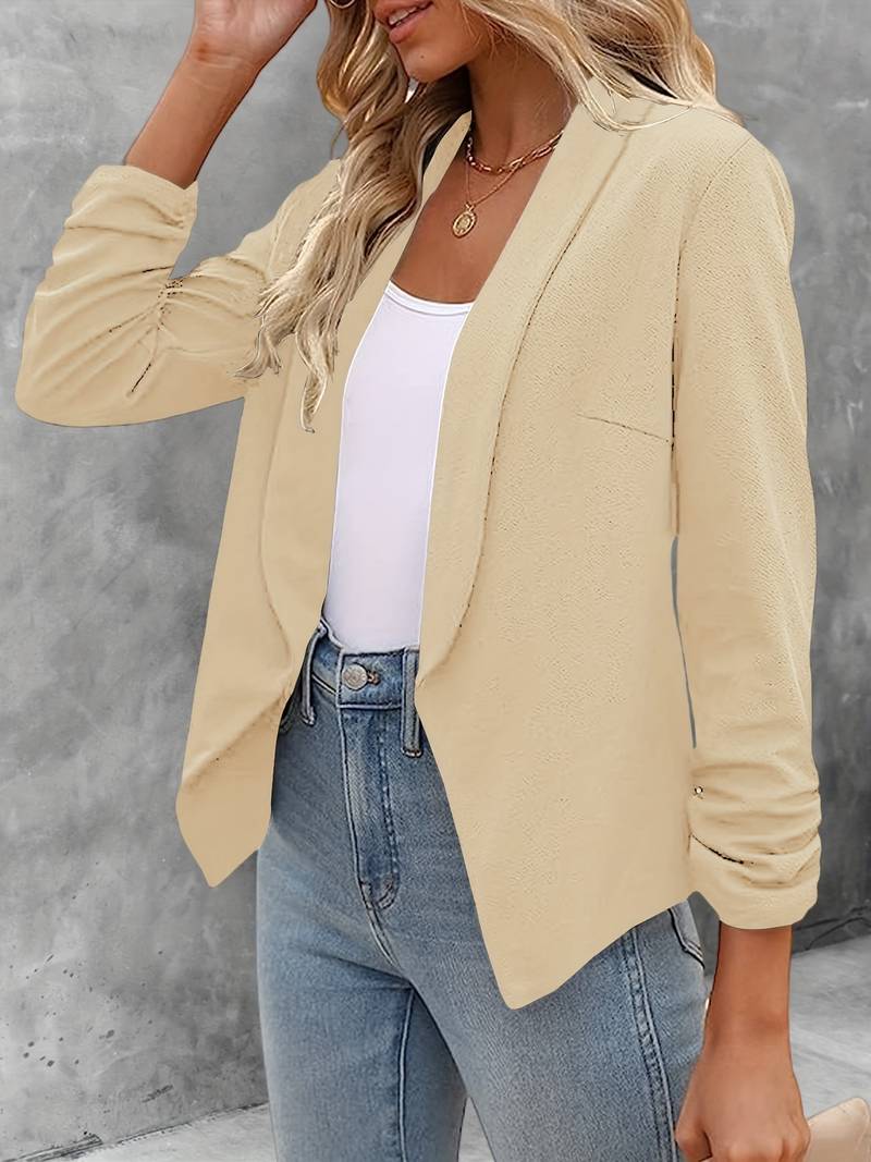 Krohn-e | Stilvoller Blazer mit Offener Vorderseite