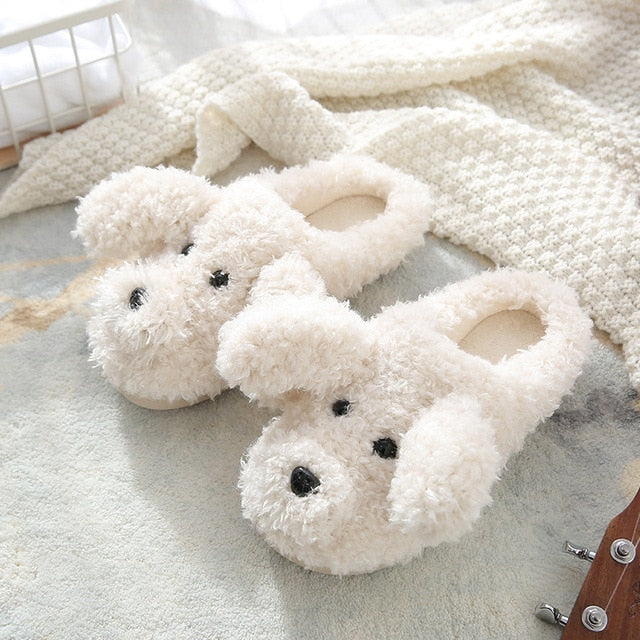 Krohn-e | Bequeme Damen Hausschuhe mit Tiermuster