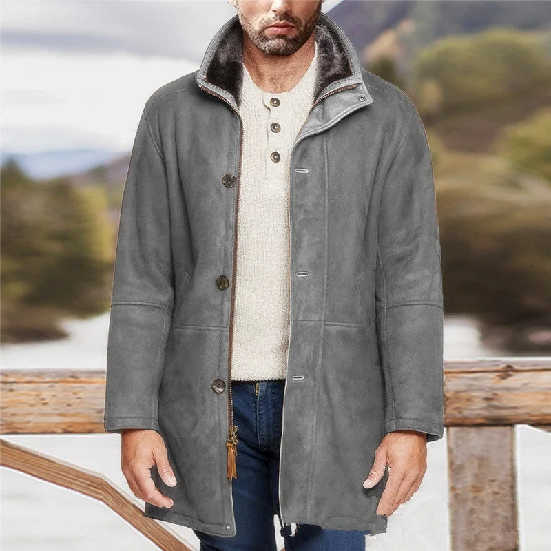 Krohn-e | Wildlederjacke Herren wasserabweisend