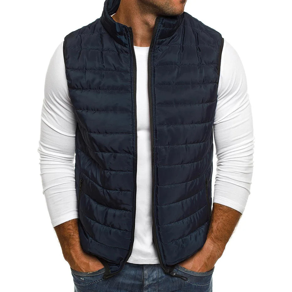 Krohn-e | Elegante gesteppte Weste für Herren