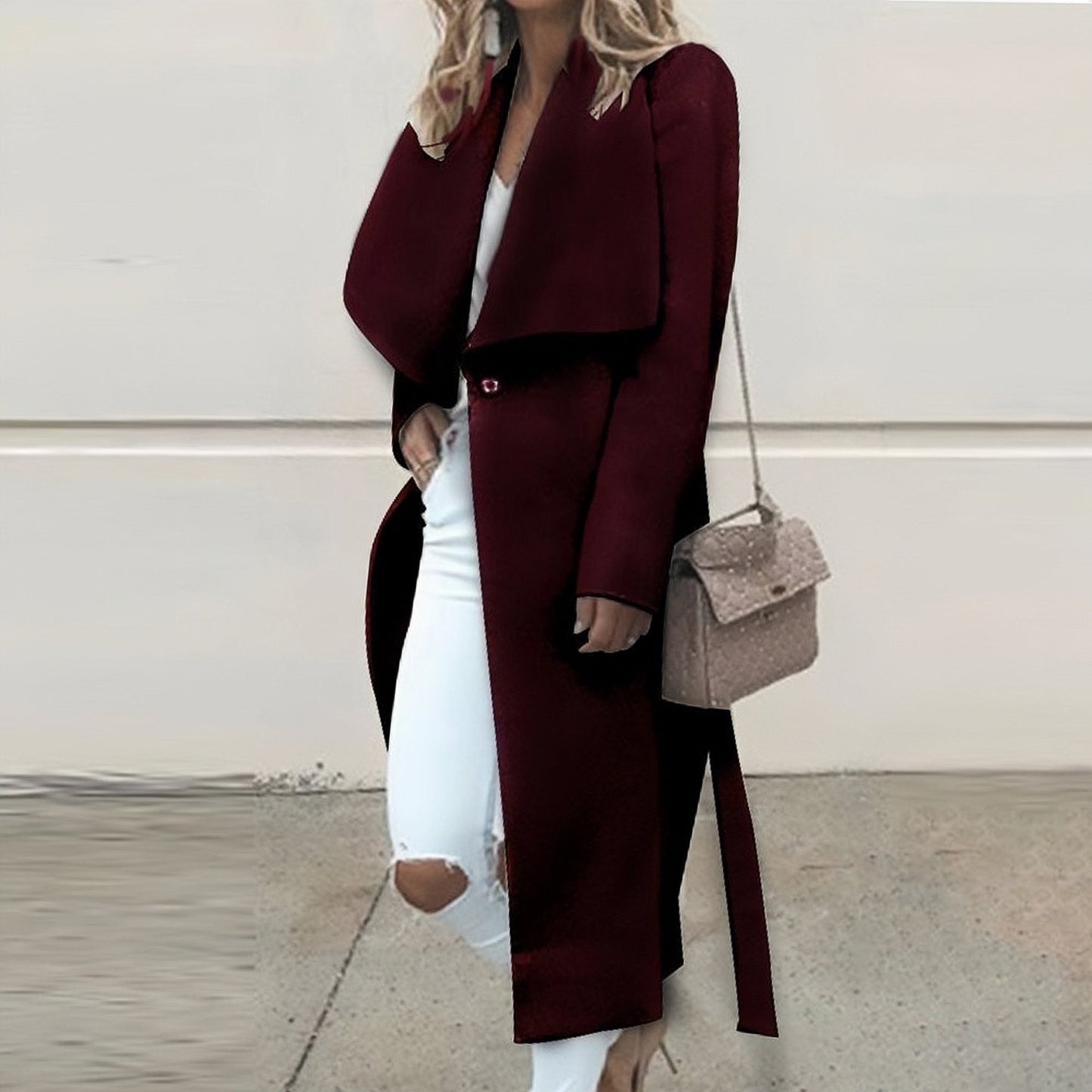 Hochwertiger Spitzenmantel