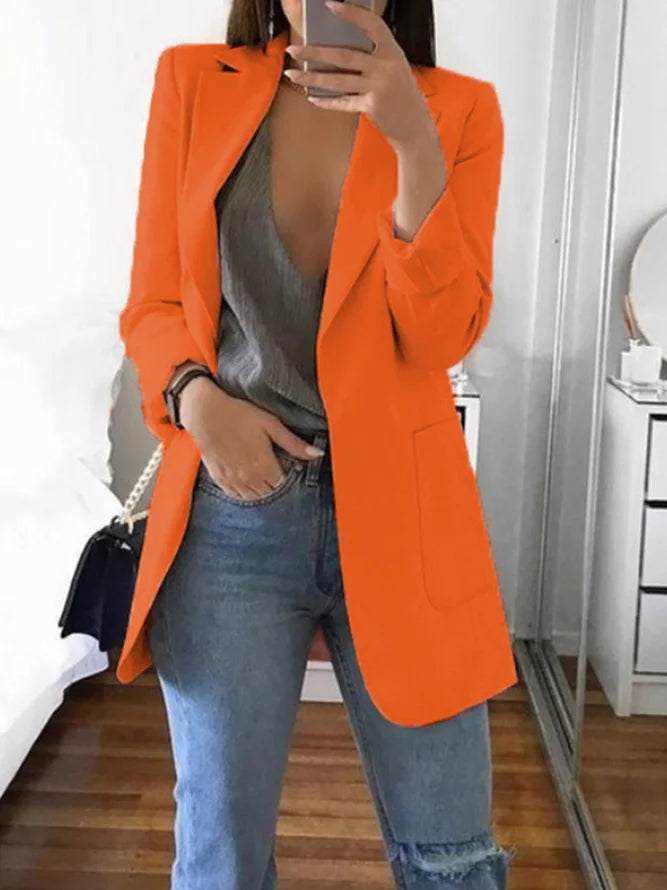 Umgekehrter Mode-Schlank-Blazer