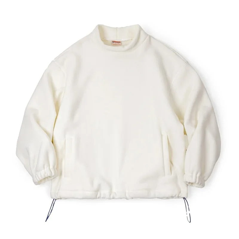 Krohn-e | Oversize-Pullover mit Stehkragen