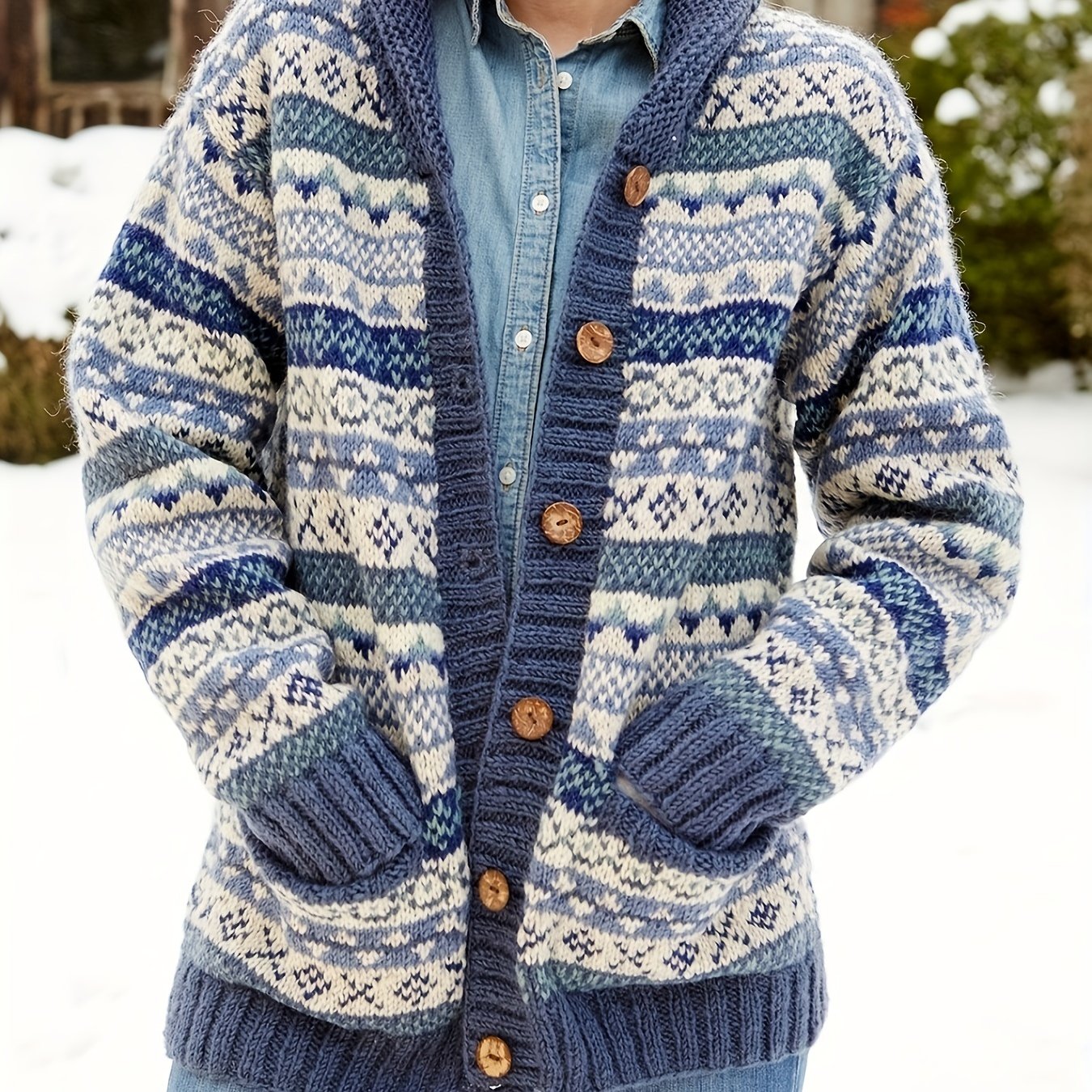 Krohn-e | Eleganter und Lässiger Winterpullover