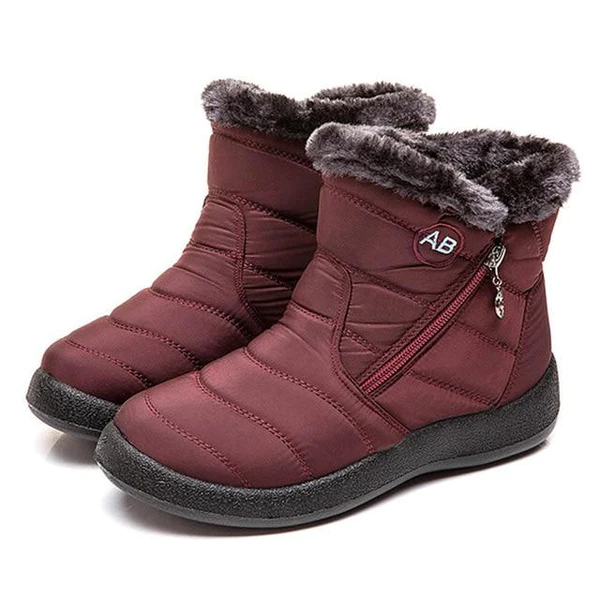 KROHN-E Damen Winterstiefel Weiche Sohle Gefüttert Warm Stiefeletten
