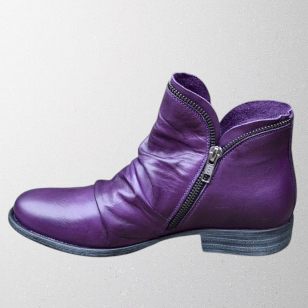 KROHN-E Damen Orthopädische Stiefel Komfort