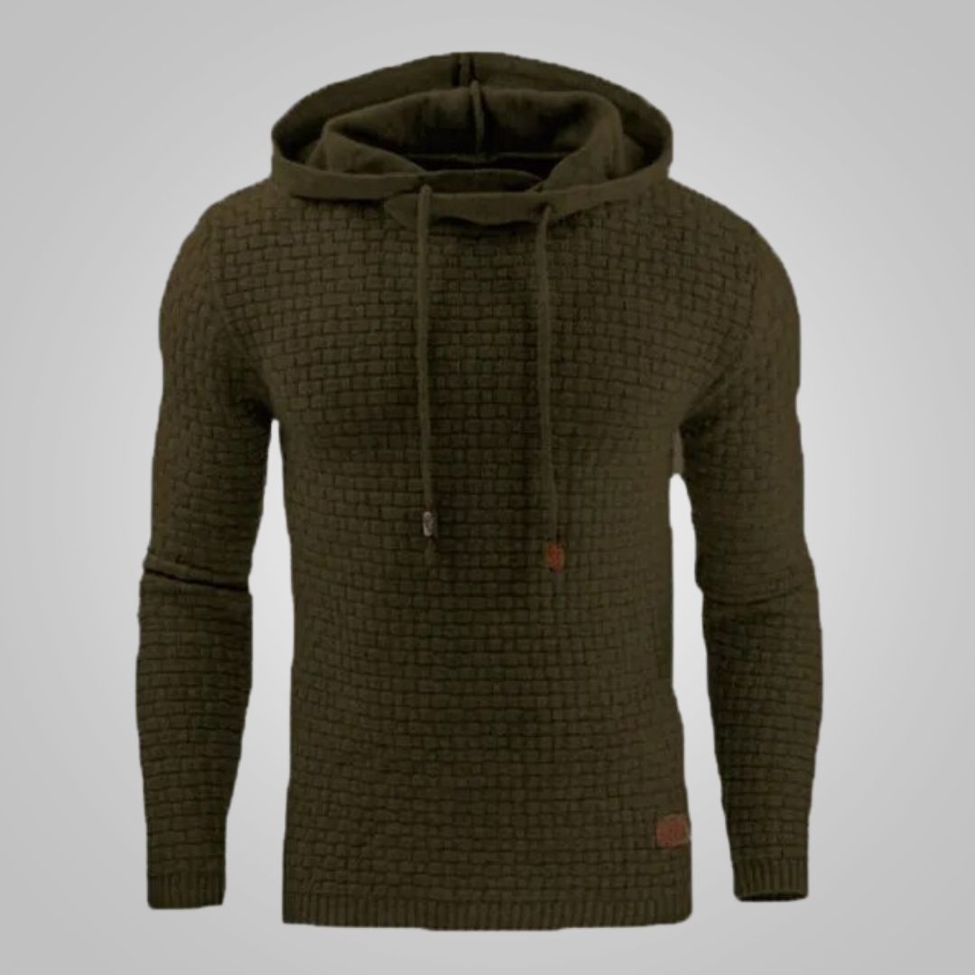 Bequemer Langarm-Kapuzenpullover von Fudus