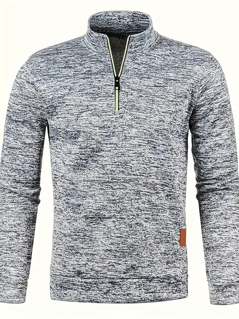Nicolas™ Langarm-Fleece-Pullover