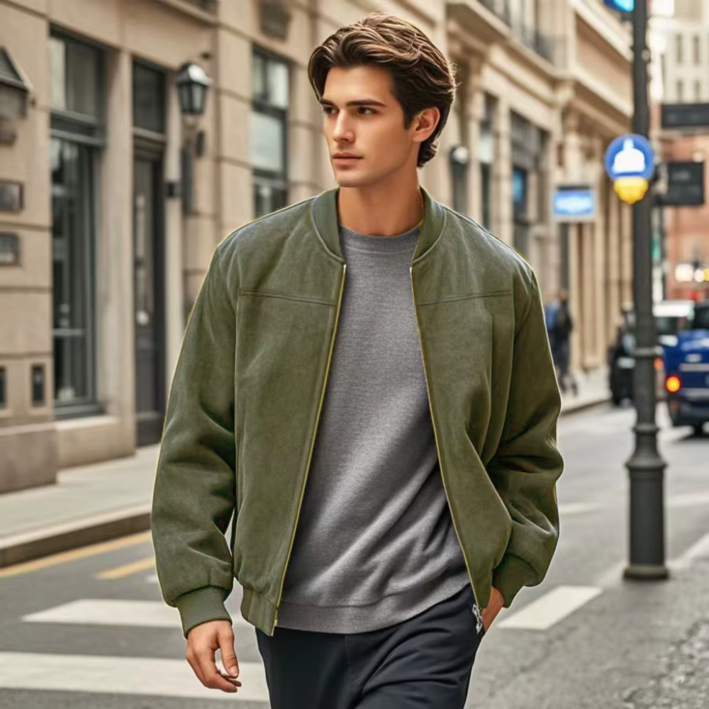 Krohn-e | Stylische Herren - Bomberjacke