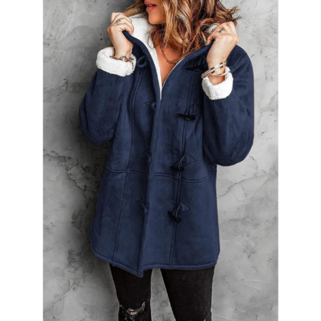 Krohn-e | Damen Warme Kapuze Jacke - Winter