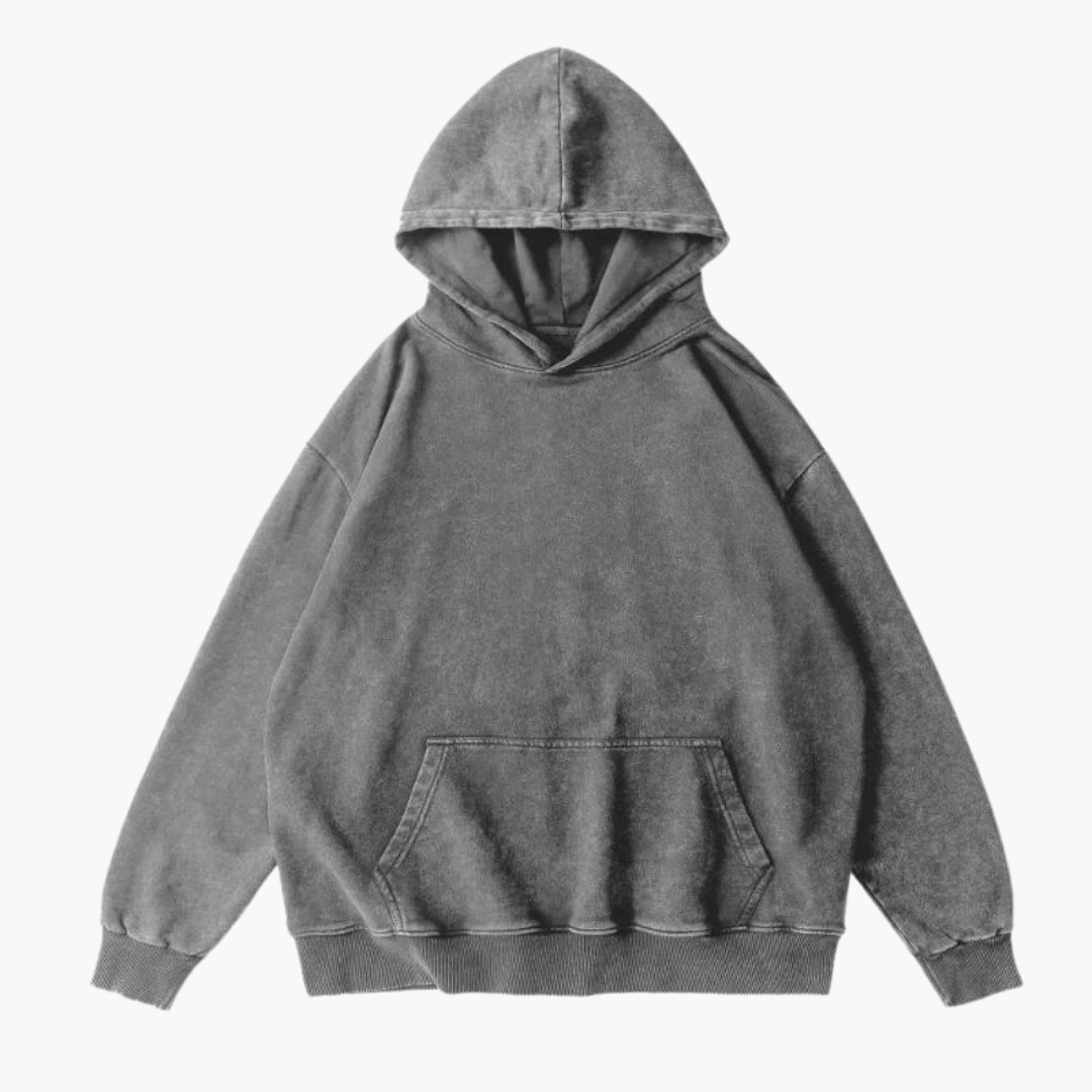 Fudus Vintage Baumwoll-Hoodie