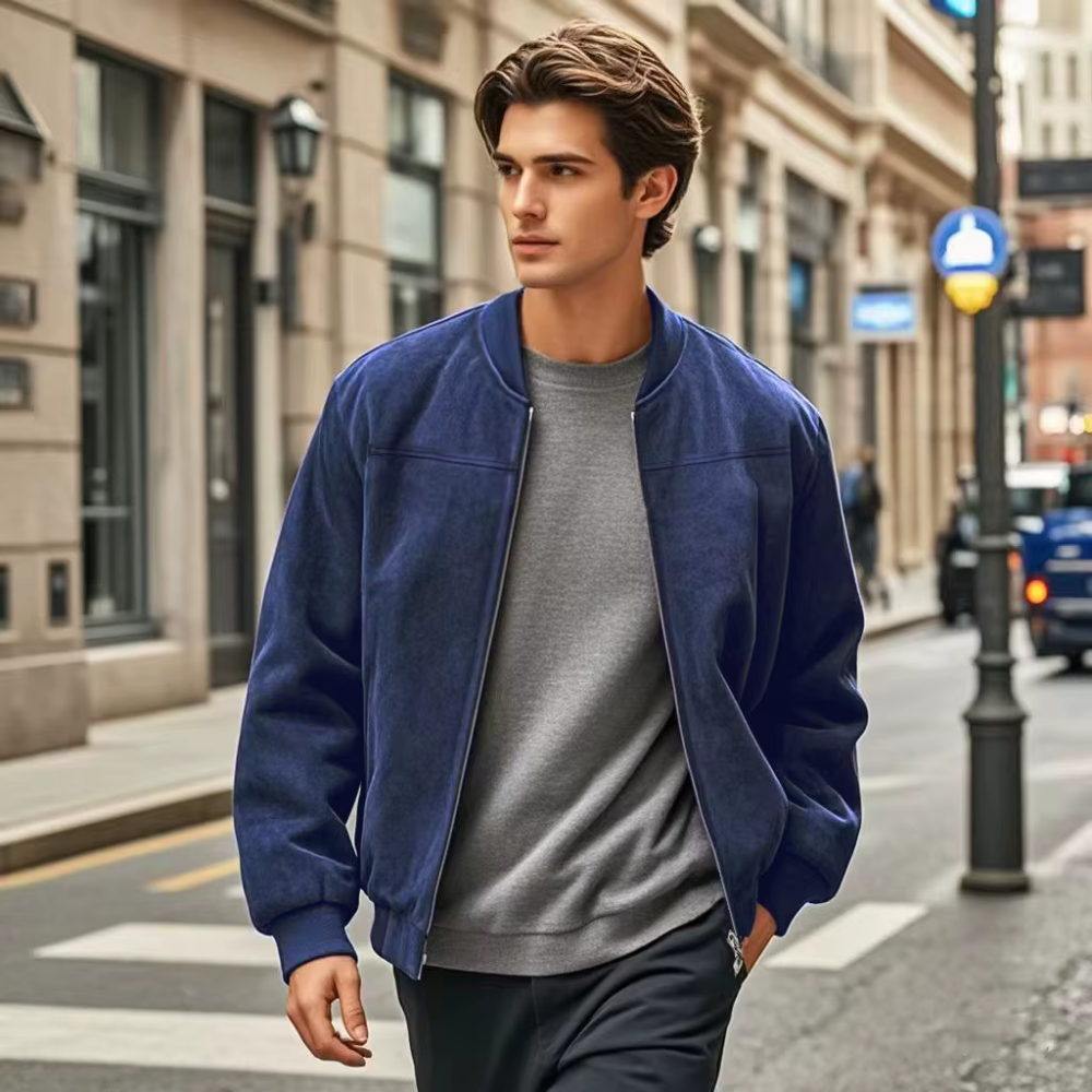 Krohn-e | Stylische Herren - Bomberjacke