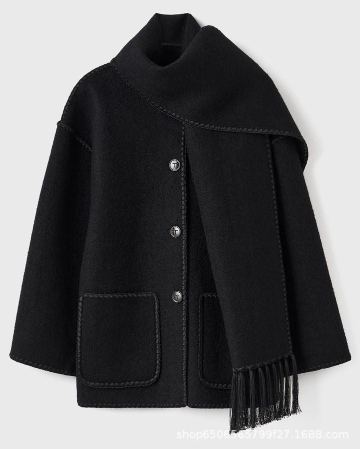 Krohn-e | Jacke mit Schal