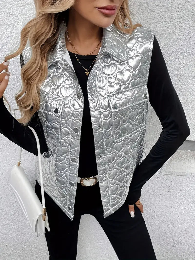 Krohn-e | Elegante Ärmellose Weste für Frauen