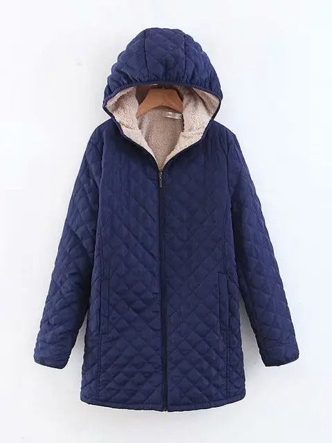 Krohn-e | Warme Steppjacke mit Kapuze