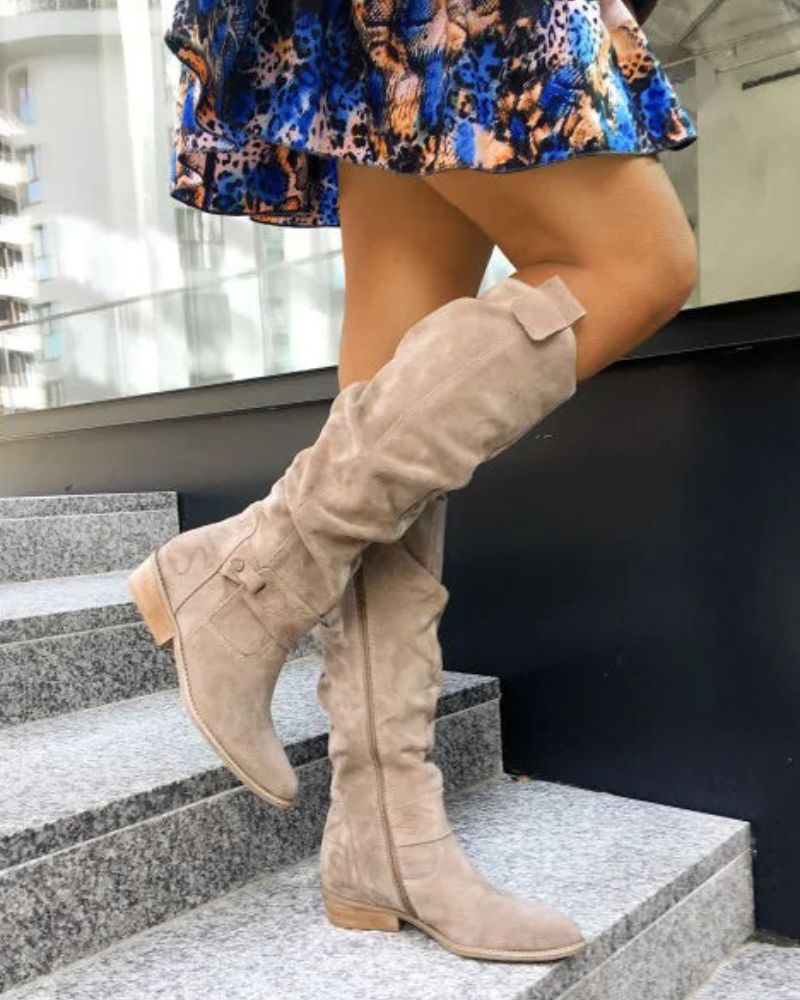 Krohn-e | Stylische Hohe Stiefel