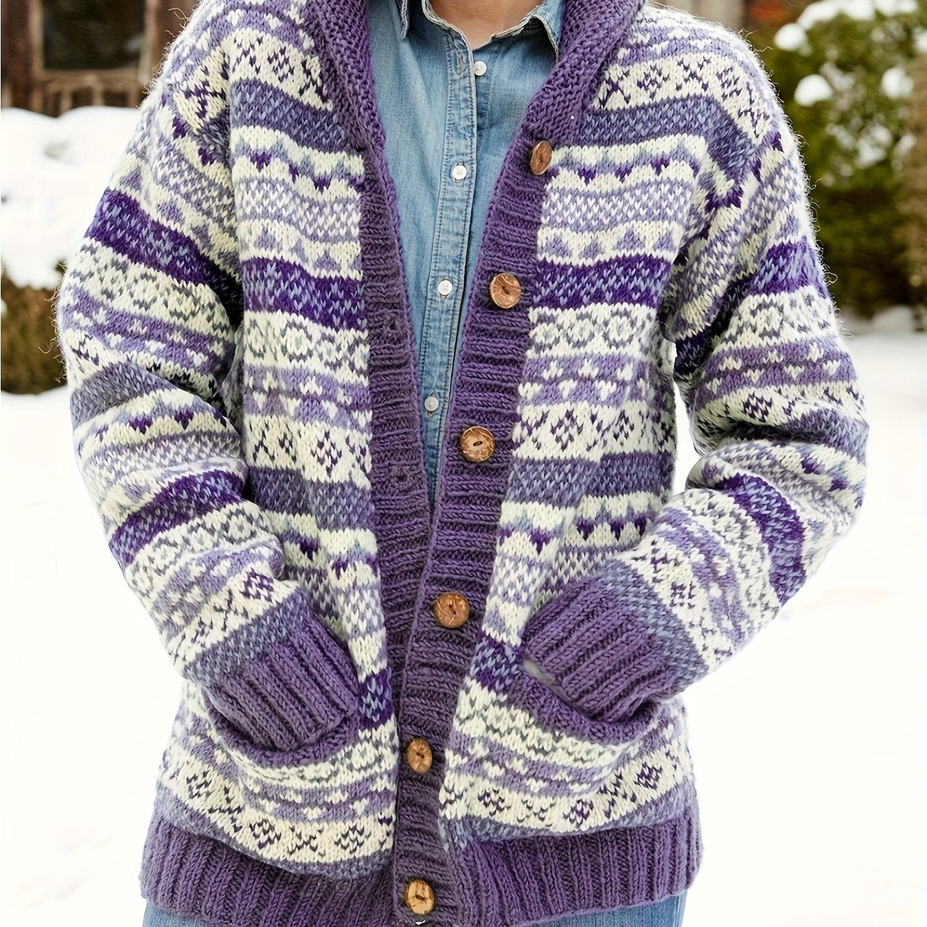 Krohn-e | Eleganter und Lässiger Winterpullover