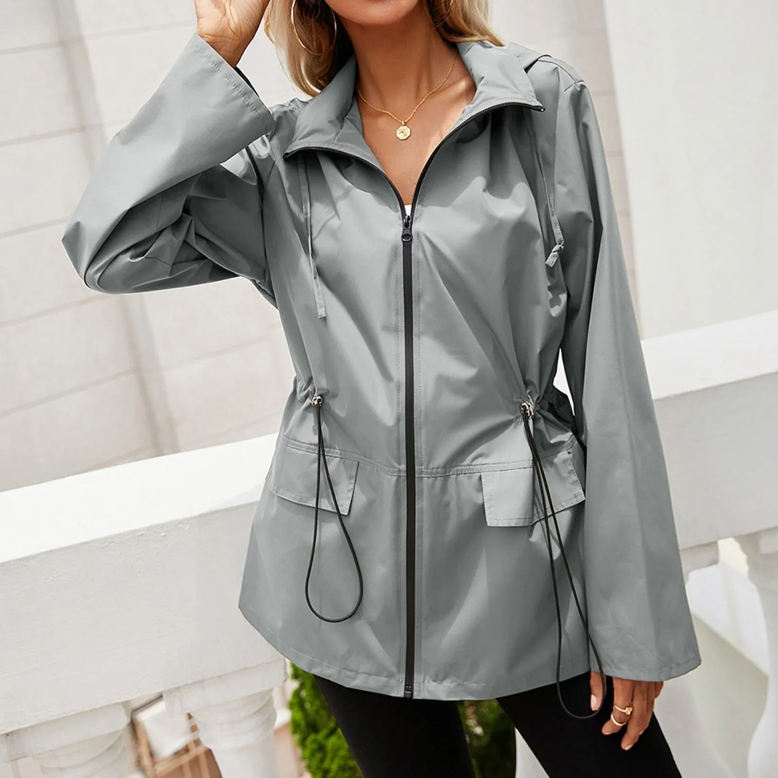 Krohn-e | Moderne Schnitt wasserdichte Damenjacke Tess