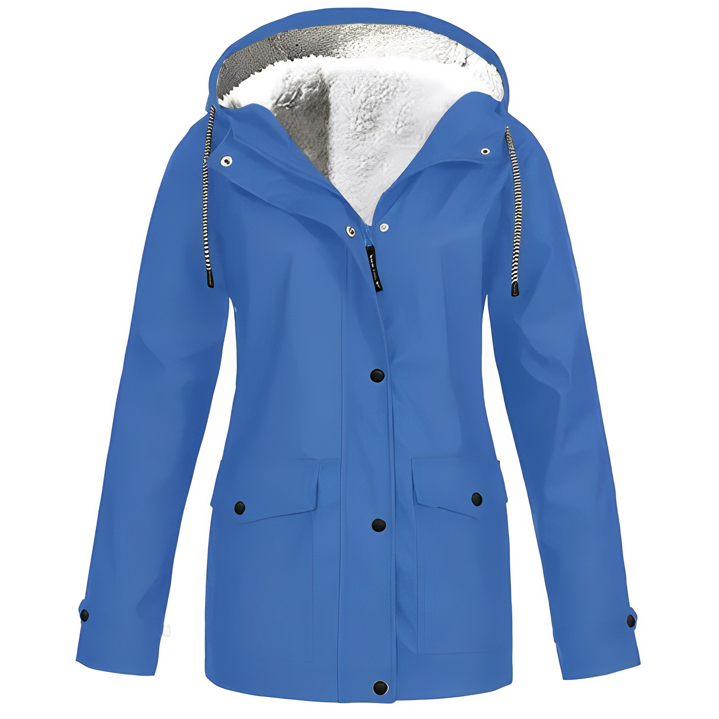 Krohn-e | Outdoor-Haubenmantel mit Fleece-Futter für Damen