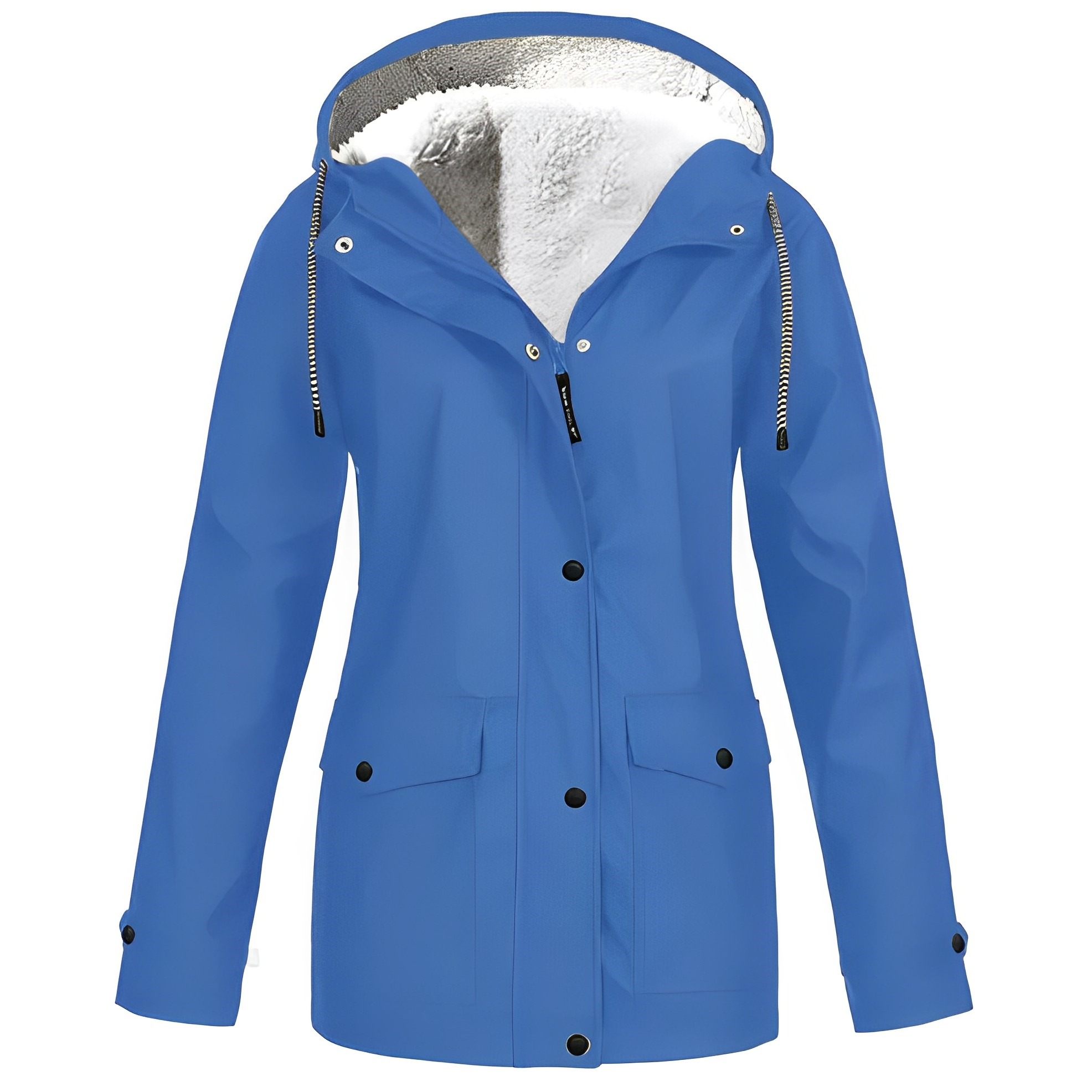 Krohn-e | Outdoor-Haubenmantel mit Fleece-Futter für Damen