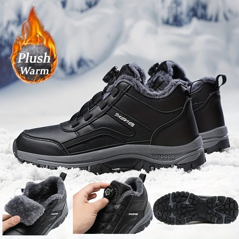 Moderne, klassische Schnallenstiefel für draußen