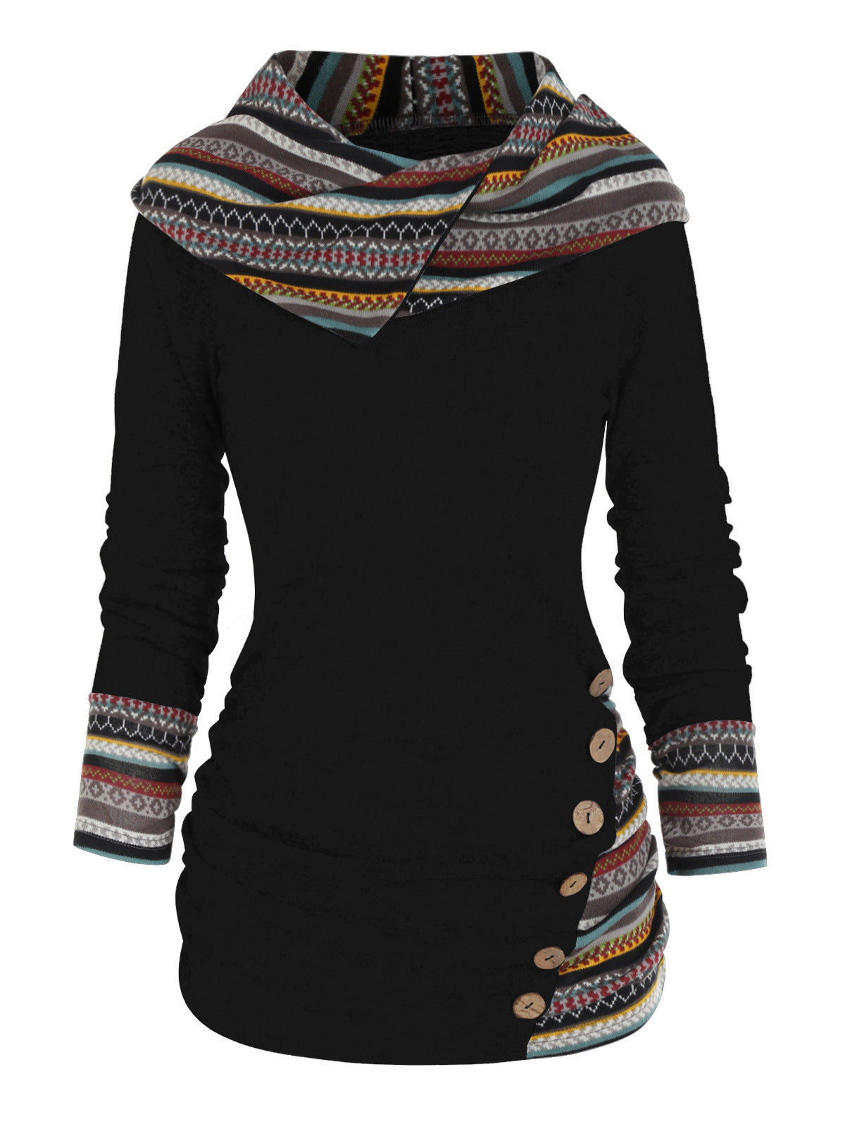 Cooler Tribal Kapuzenpullover von Fudus