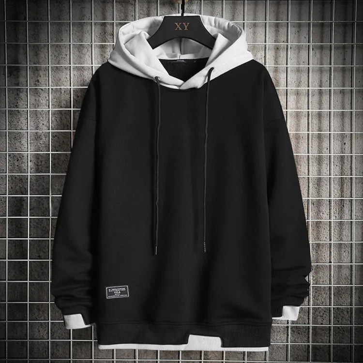 Herren-Hoodie mit Taschen im klassischen Stil