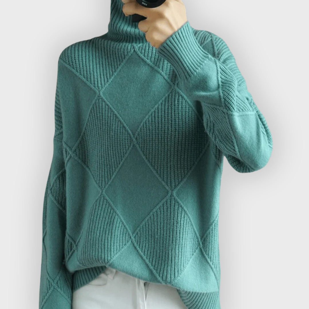 Krohn-e | Weicher Rollkragenpullover
