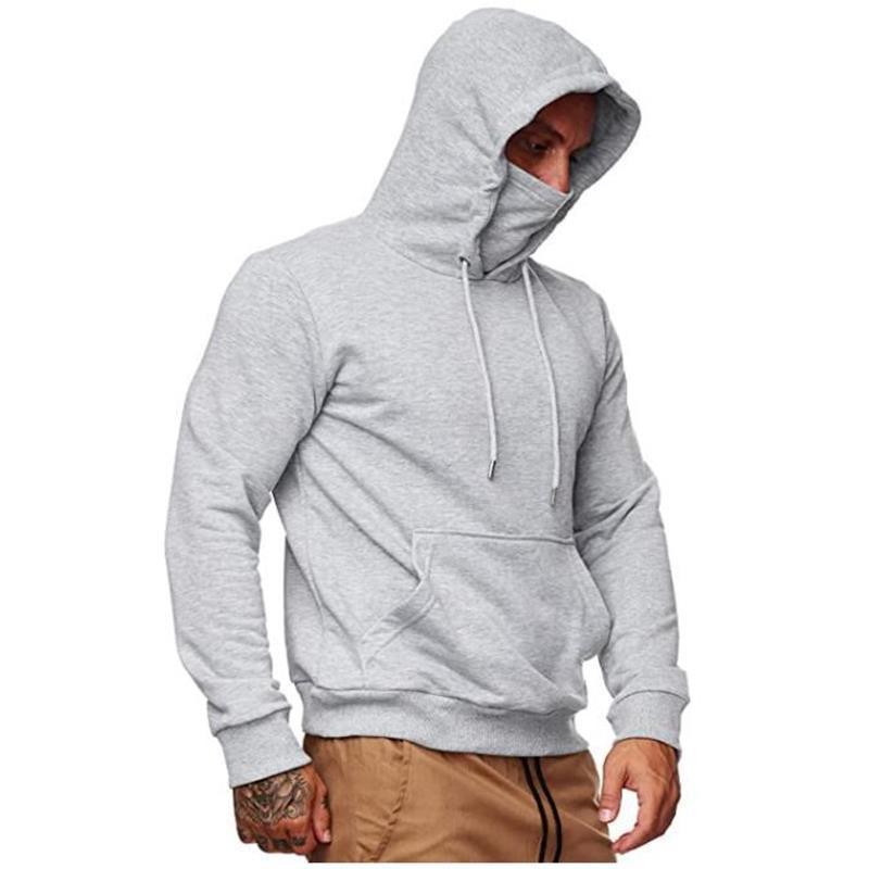 Fudus: Casual Hoodie with Face Covering