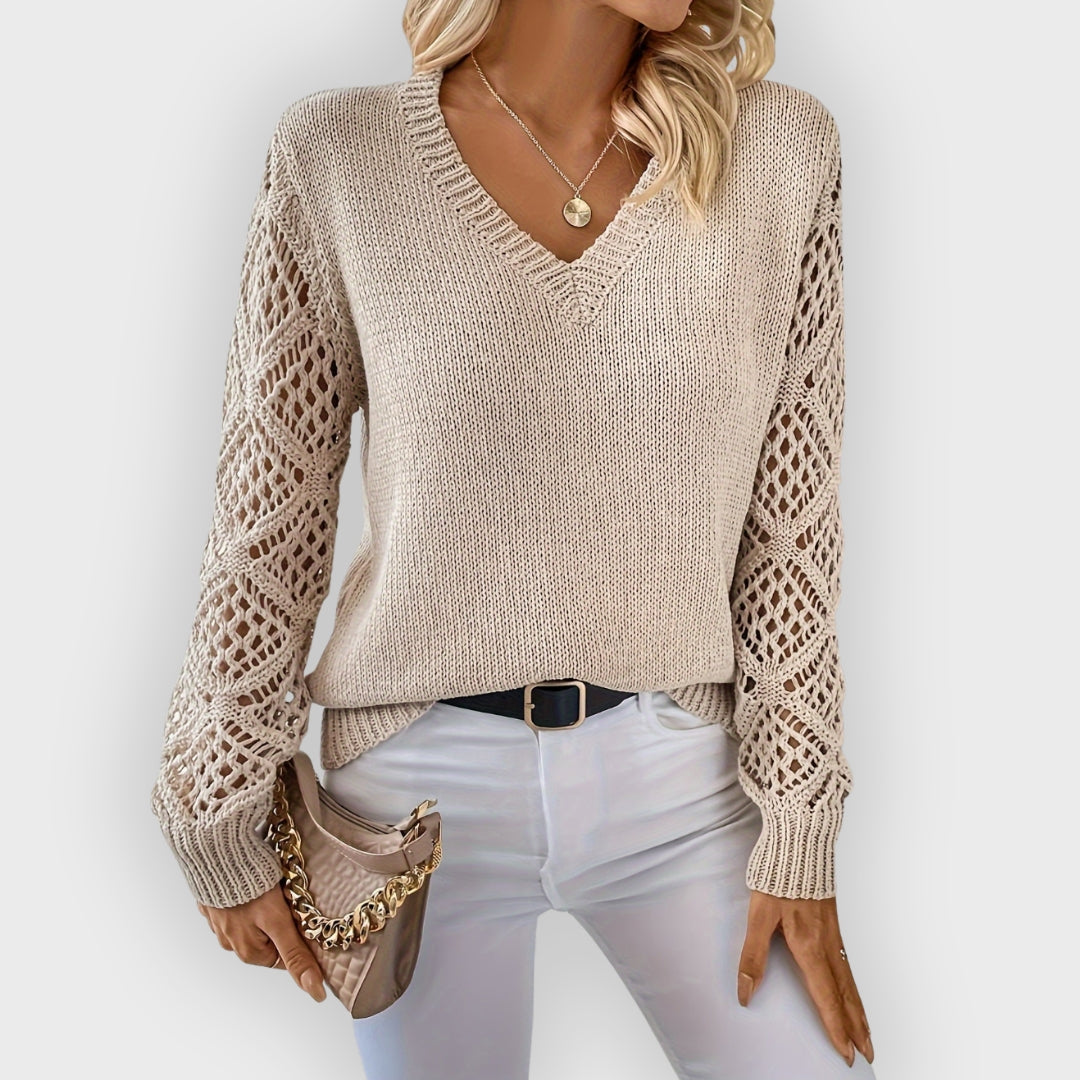 Krohn-e | Strickpullover Lockere Passform